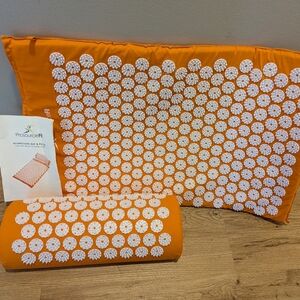 ProsourceFit Acupressure Mat and Pillow Set for Back/Neck Pain Relief and Muscle